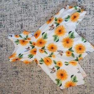 Girls Sunflower Dress